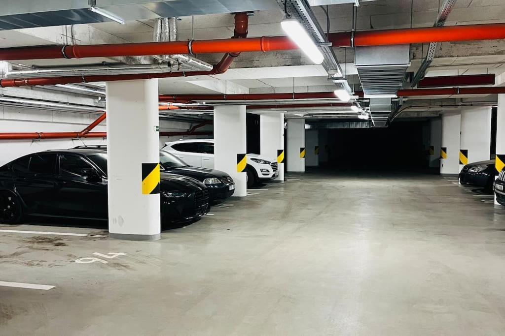 Apartment Holesovice, Garden, Garage Prague Luaran gambar
